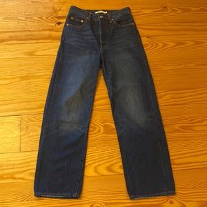 Levi’s 501 Ribcage Straight Crop jeans